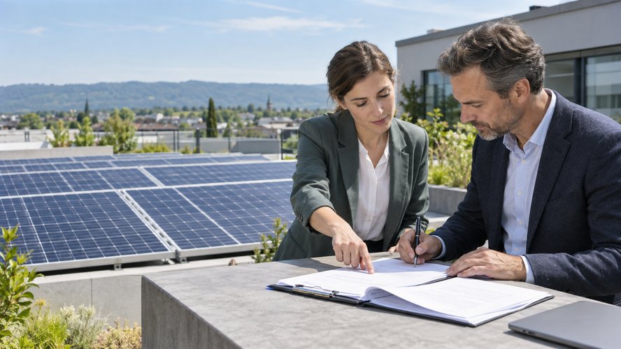 Titelbild zum News-Artikel Gemeinsam für mehr Qualität und Sicherheit: PV-Vereinbarung neu gefasst